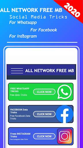 Daily Free data internet 3g 4g Free MB Tricks screenshot 4