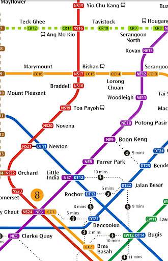 SG MRT Map (Offline) screenshot 3