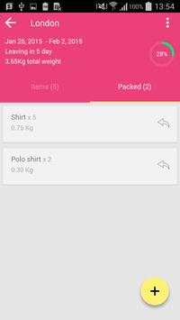 Packed It, Travel Packing List screenshot 6