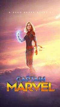 Captain Marvel Live Wallpaper screenshot 2