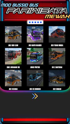 Mod Bussid Bus Pariwisata screenshot 3