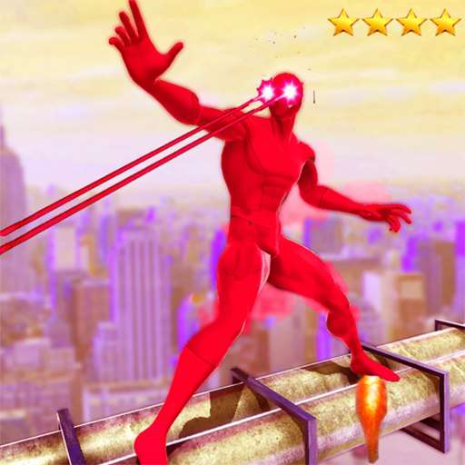 Iron Rope Hero War - Superhero crime city Games 1.0