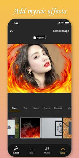 Photo animated effect, effect maker with music screenshot 5