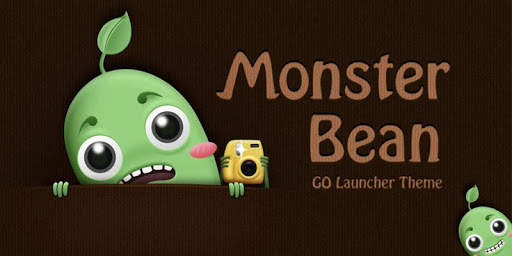 Monster Bean GO Launcher Theme screenshot 4