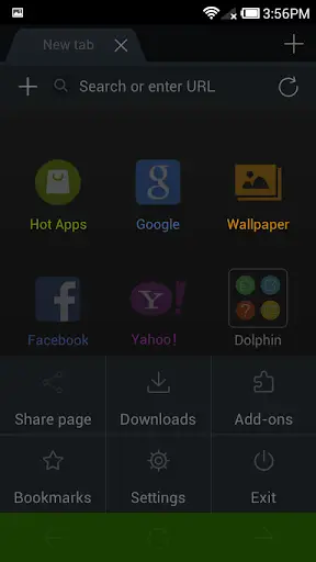 Night Mode For Dolphin Browser screenshot 3