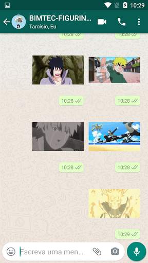 Animated Stickers of Naruto - Konoha WAStickers screenshot 4