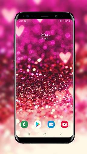 Pink Glitter Wallpapers screenshot 3