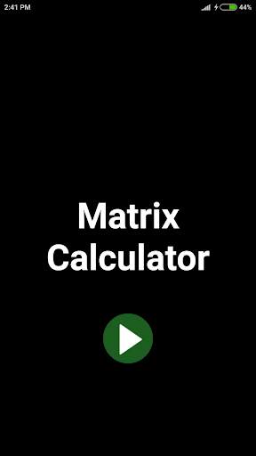 Matrix Calculator screenshot 1