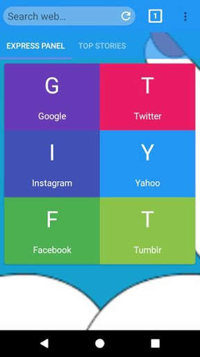 Lite Browser screenshot 1