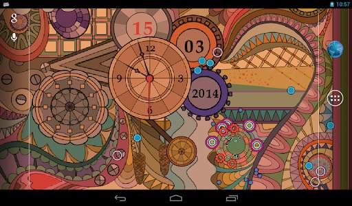 Reloj de Cristal Fondo Gratis screenshot 7