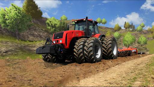 Modern Tractor Driving Games screenshot 1