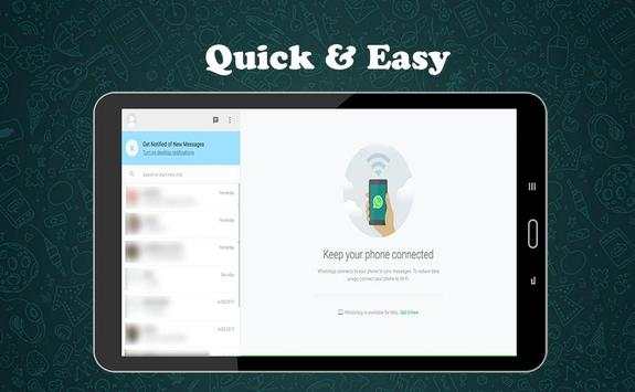Tablet For Whatsapp screenshot 1