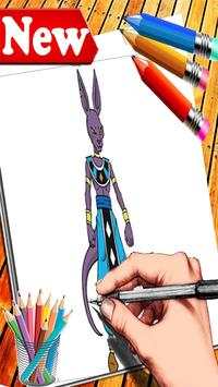 How To Draw : Dragon Ball Z Super  *Easy Step* screenshot 3