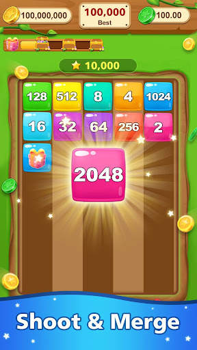Number Shooter - block merge screenshot 1