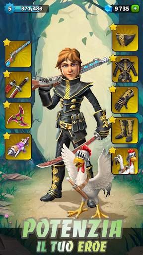 Heroics Epic Legend of Archero screenshot 1