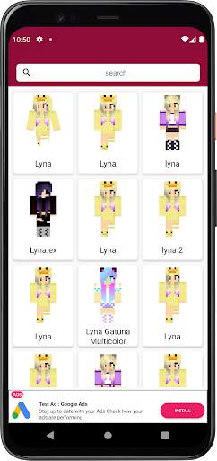 Skin de Lyna Para Minecraft screenshot 5