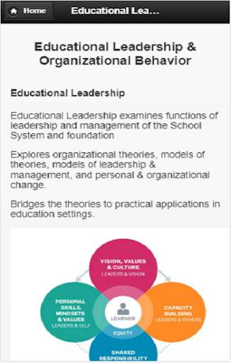 Educational Leadership скриншот 2