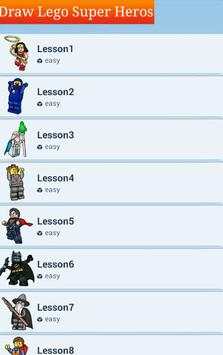 How To Draw Lego Super Heros screenshot 1