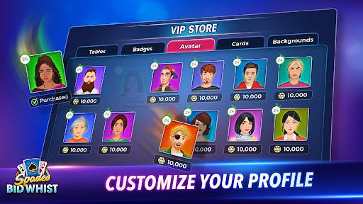Bid Whist Classic: Spades Game screenshot 7