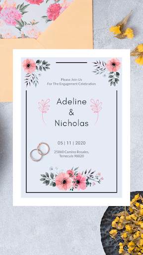 Engagement Invitation Card Maker 2020 screenshot 5