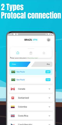 Brazil VPN – Secure VPN Proxy screenshot 4