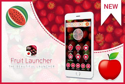 Fruit Launcher Theme screenshot 1