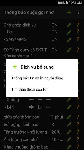 Thông báo cuộc gọi nhỡ screenshot 4