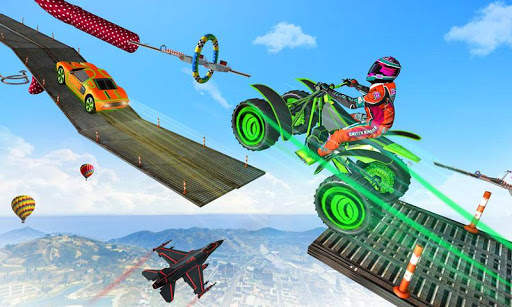 Crazy Car Stunt Light Car Transform GT Racing Game screenshot 3