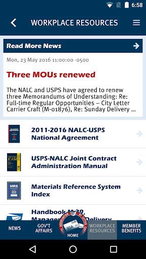 NALC Member App screenshot 4