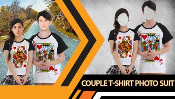 T-Shirt Couple Photo Suit Editor screenshot 1