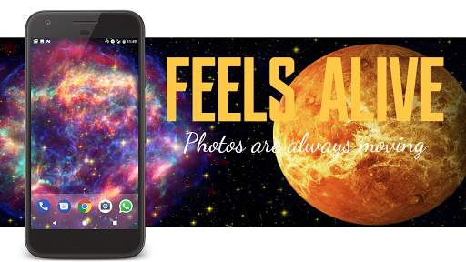 Space Live Wallpaper screenshot 1