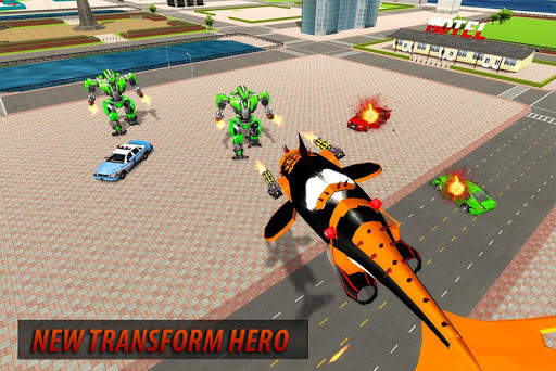 Robot Whale Attack: Shark Transform Games screenshot 5