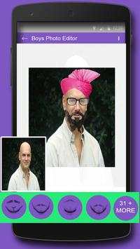 Boys Stylist Photo Editor screenshot 3
