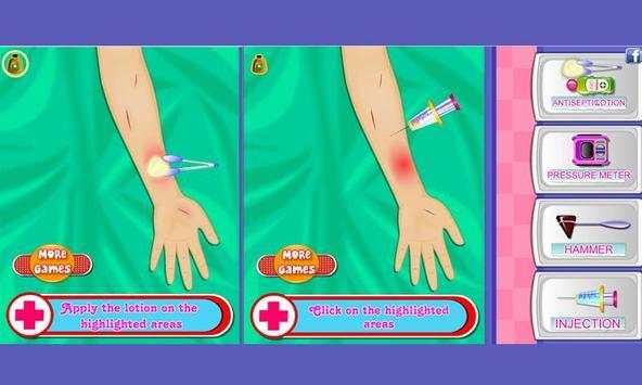 Arm Surgery - Doctor Game screenshot 2