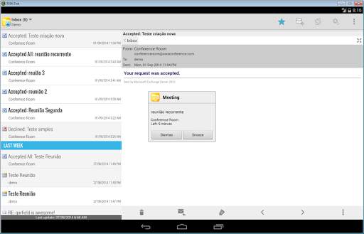 Mobile Access for Outlook Lite screenshot 15