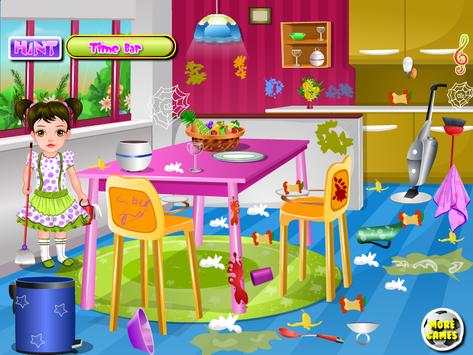 Kids House Clean Games screenshot 4