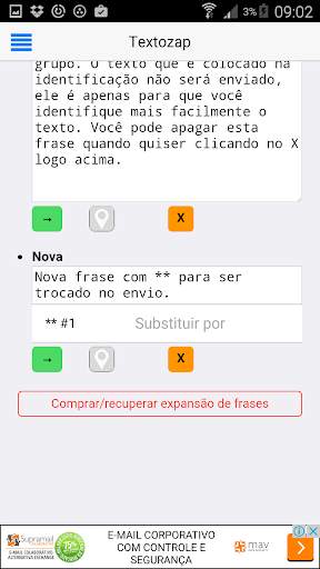 Textozap (old version) screenshot 10