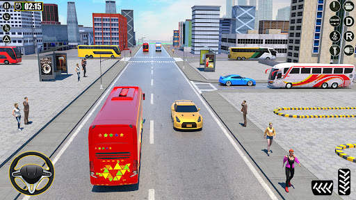 City Coach Driving: Bus Games screenshot 4