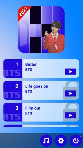 BTS Piano Tiles Game KPOP 2021 screenshot 1