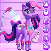 Magical Unicorn Candy World on 9Apps