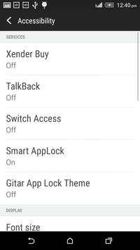 Gitar App Lock Theme screenshot 5