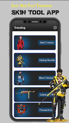 Fire Skin Tool: Skin for Free get free diamonds screenshot 4
