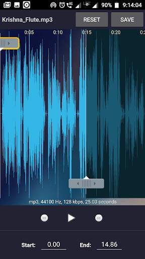 MP3 Cutter Easy Ringtone Maker with Player screenshot 6