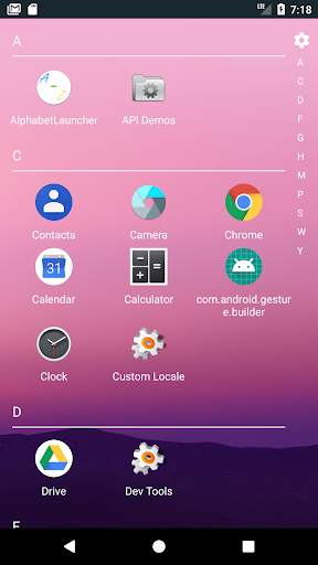 Alphabet Launcher screenshot 2