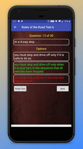 K53 Learners Test South Africa screenshot 2