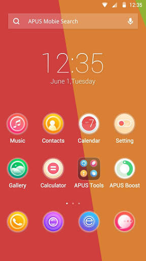 Merry Every Day APUS theme screenshot 1
