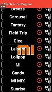Redmi Note 6 Pro Ringtone MIUI10 screenshot 5