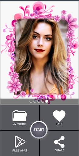 PhotoArt - Floral Photo Frames screenshot 4