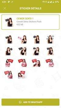 Best Sexy Girl Stickers - WAStickerApps screenshot 2