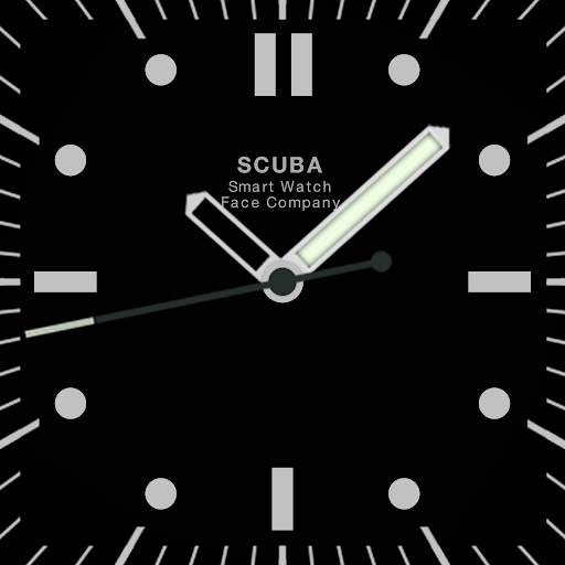 Scuba Diver Watch Face 5 تصوير الشاشة